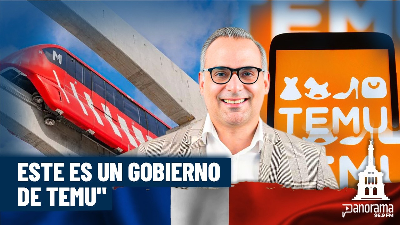 ¡Nadie quería el monorriel! Jeffrey Infante dice obras están mal hechas y el Gobierno es de Temu