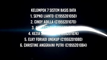 Tugas Final Project Sistem Basis Data - Kelompok 7 ~Database Perpustakaan~ STMIK Palangkaraya