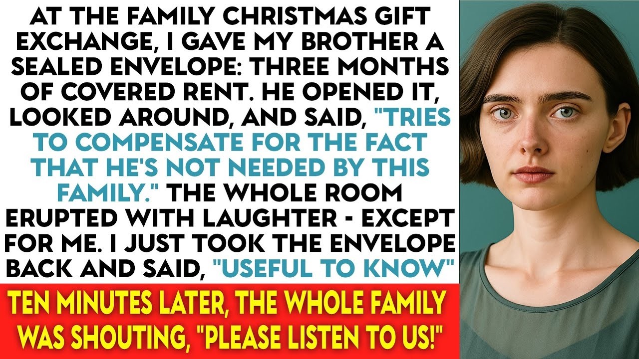 At The Family Christmas Gift Exchange, I Gave My Brother a Sealed Envelope: 3 Months Of Covered Rent