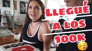 Sorpresa a CELIA LORA por sus primeros 100k