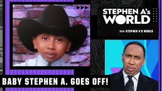 Baby Stephen A. SOUNDS OFF on Stephen A. 🗣👶 | Stephen A's World