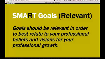 WEBINAR: Goal Setting