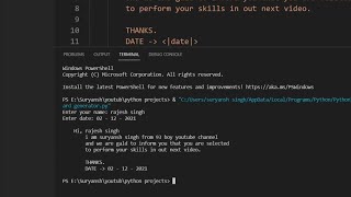 Making a automatic invitation card generator in python || python projects || in english screenshot 3