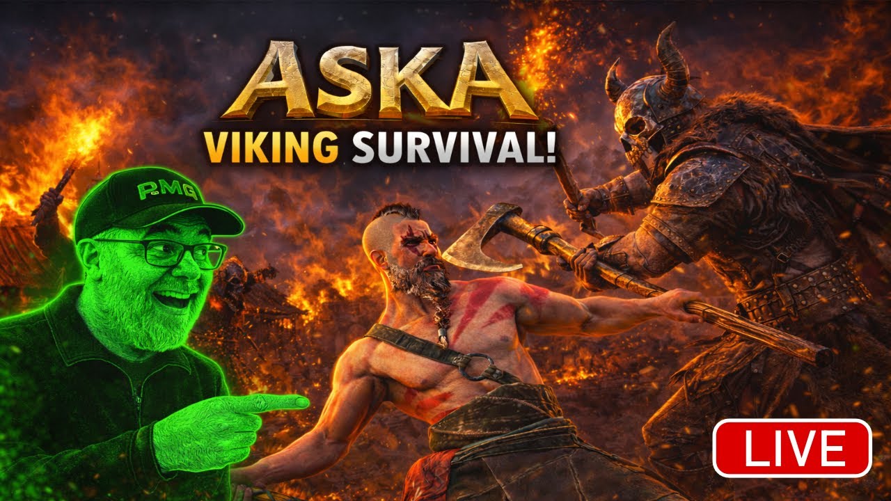 🔴 LIVE | ASKA Episode 1.1 – Viking Survival Begins (AGAIN)