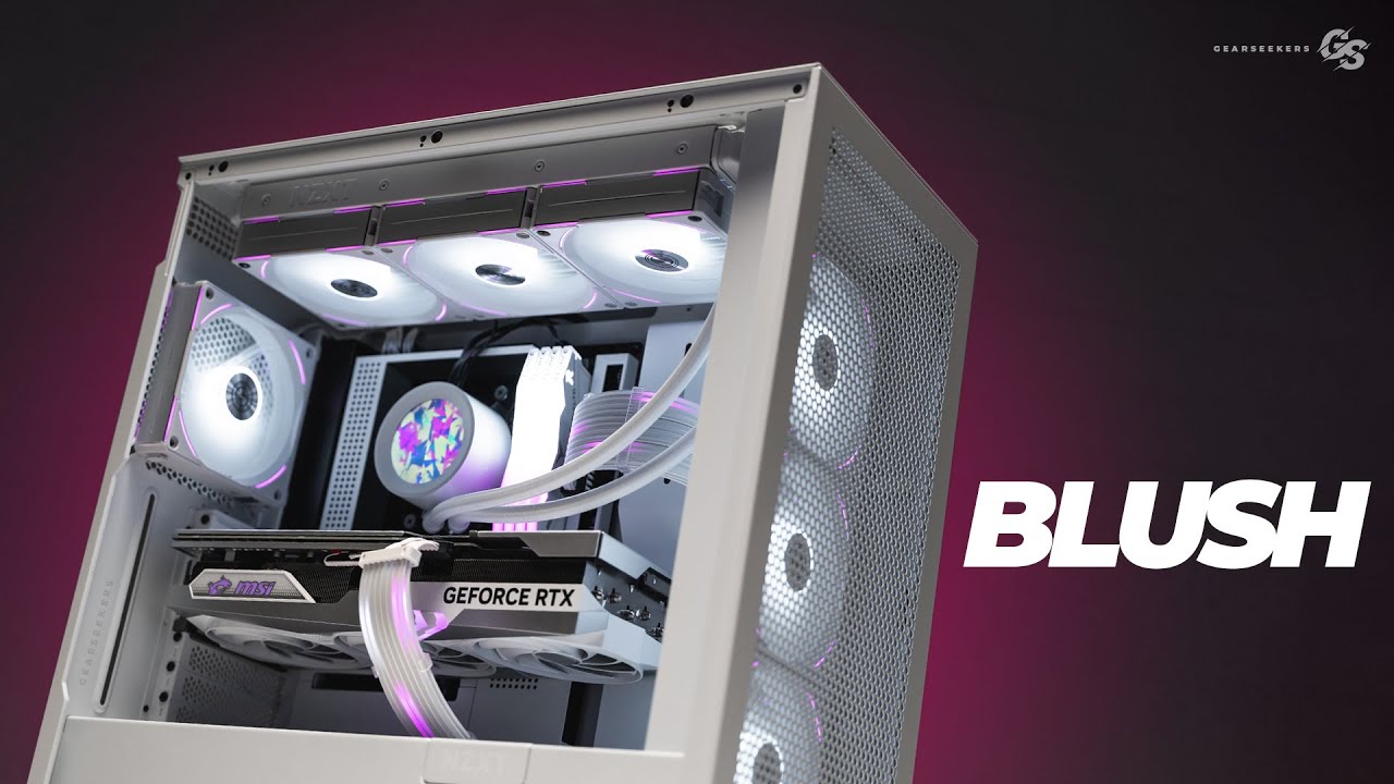 H7 Flow RGB, High Airflow RGB PC Gaming Case