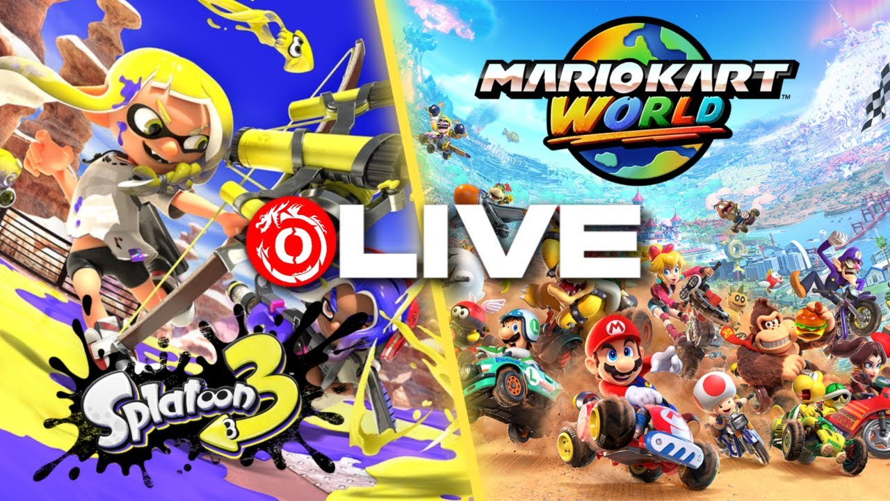 Live Splatoon 3 et Mario Kart World !