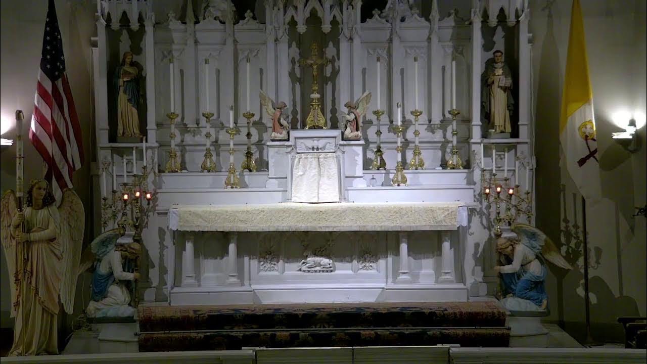 Holy Mass 5/17/22 Feast of St. Paschal Baylon YouTube