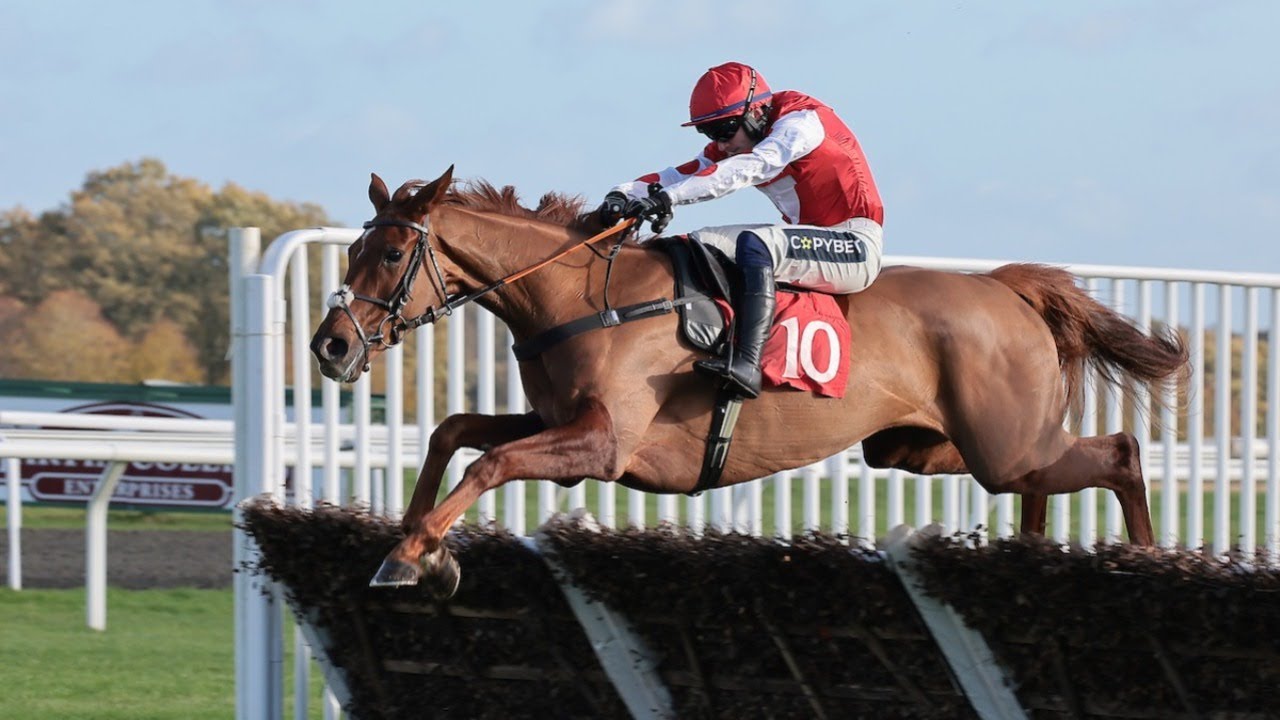 QUEENS GAMBLE makes winning debut for Derham at Kempton - YouTube