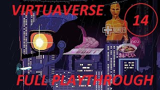 VirtuaVerse Walkthrough Speedrun No Commentary Virtuaverse A Cyberpunk Retro point and click game