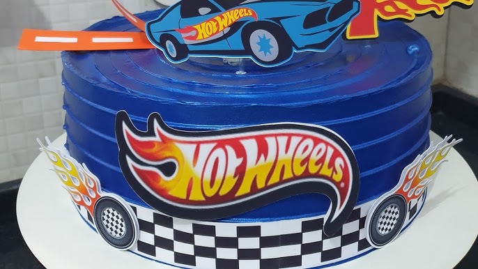 Doce sonhos do sítio: Bolo Moto - Hot Wheels