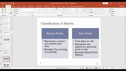 Lecture 2 Modeling and Simulation _2