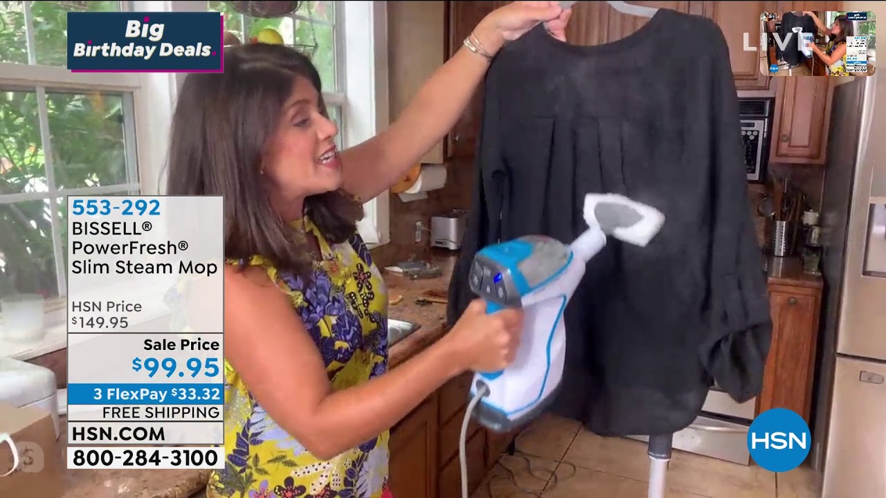 BISSELL PowerFresh Slim Steam Mop YouTube