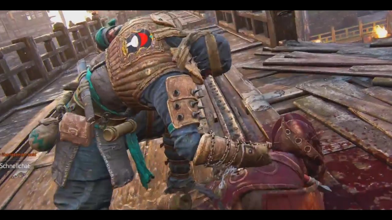 For Honor Shinobi DLC Ranked Match & Samurai Tribute PS4 Pro