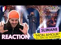 Reaction  slimane  mon amour live performance larc de triomphe france eurovision 2024 subtld