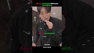 Gen-z Jk vs Millennial morning routine