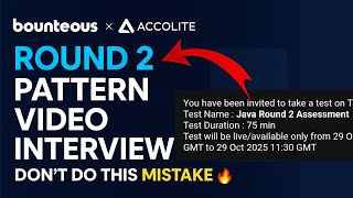 видео: Bounteous X Accolite: объяснение второго раунда | Обновление по почте, тестовый шаблон, вопрос по... картинка: Bounteous X Accolite: объяснение второго раунда | Обновление по почте, тестовый шаблон, вопрос по...