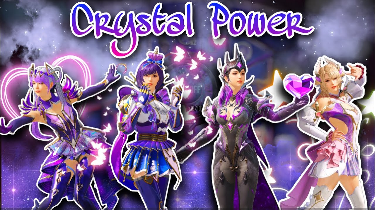 I got full CRYSTAL POWER mythic set 😍