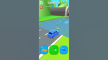 shape shifting game all levels gameplay walkthrough android iOS #short #gaming #funny