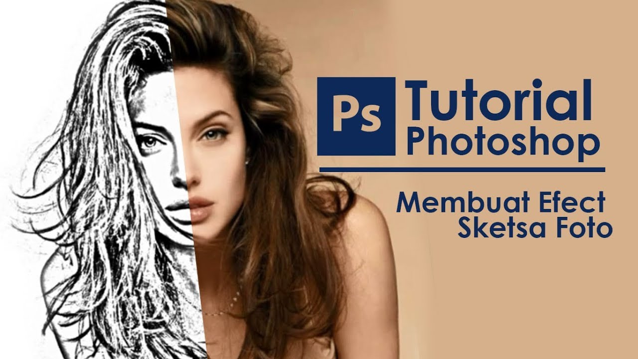 Mengubah Foto Menjadi Sketsa Di Photoshop Cs6 YouTube