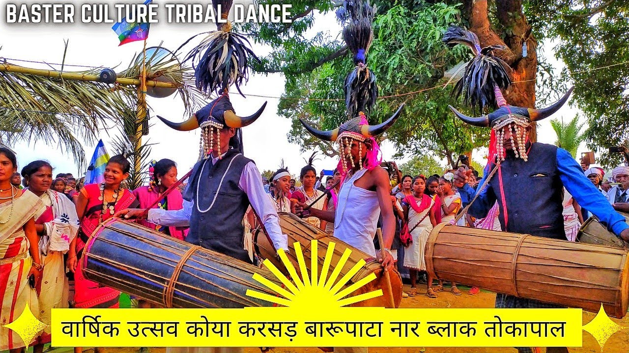 baster culture वार्षिक उत्सव कोया करसड़ वाड़सा पन्डुम बारूपाटा नार