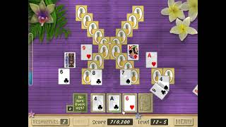 Aloha Solitaire hard mode level 12-5