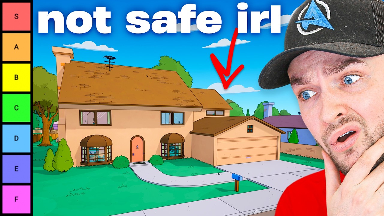 Ranking Fortnite Simpsons Locations By How Liveable They Are