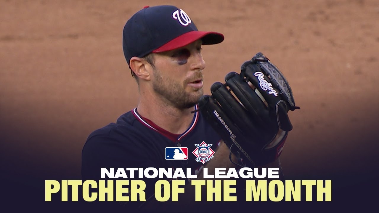 baseball ops National League Pitcher of the Month: Max Scherzer