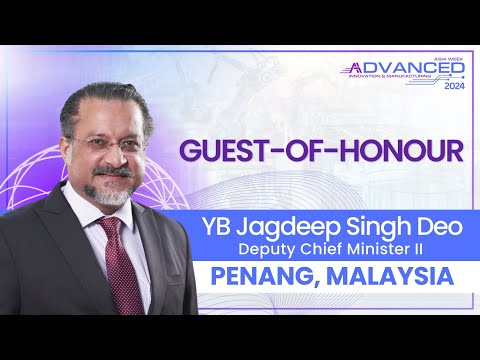 YB Jagdeep Singh Deo Keynote Speech | AIM Asia Week 2024: Advancing Innovation & Sustainability