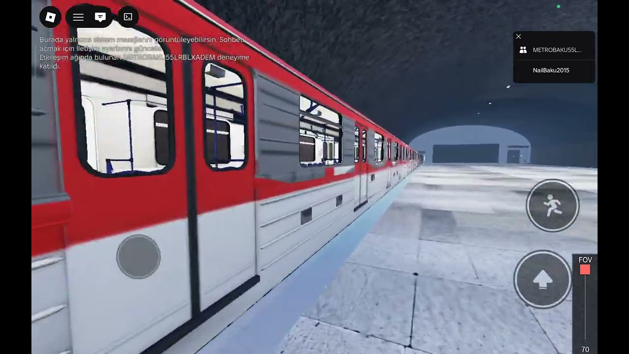 Oynayıram Roblox. Kondisionerlər və metro