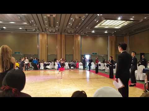 2017 Korea Open World Open Proam Showdance Championships  제9회 선인배 댄스스포츠 선수권대회  초등부 결승전 1위