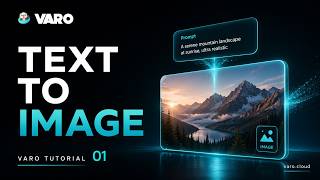 Varo Tutorial 01 | Text to Image — Generate AI Images from Text