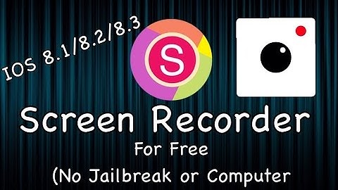 How to Download Screen Recorder for IOS 8.1.2 - 8.2. for FREE (No Computer)