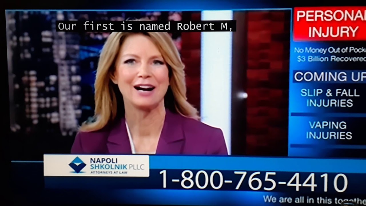 Napoli Shkolnik PLLC infomercial clip: Injuried? Get $$!