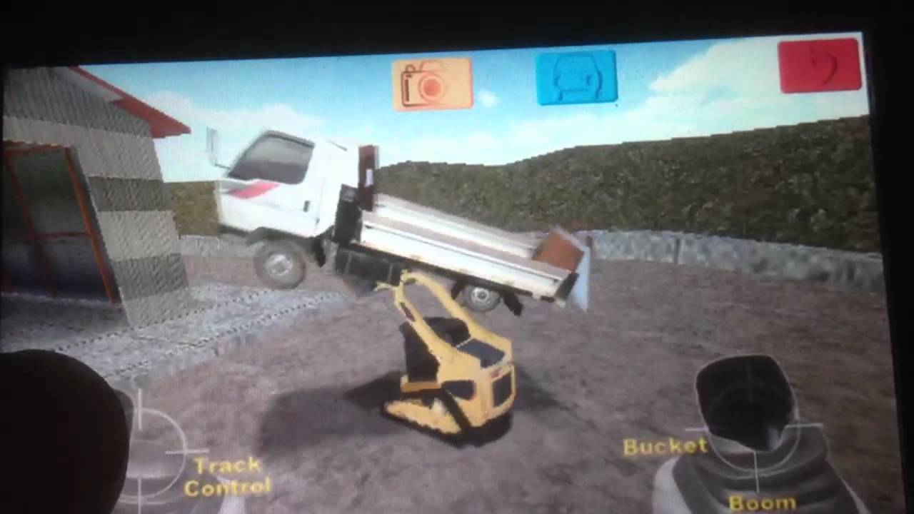 Excavator game YouTube