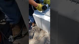 Scrapping a dishwasher. (Every last bit)