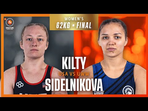 Anastasiia SIDELNIKOVA (UWW) vs. Macey Ellen KILTY (USA) — Ww 62kg