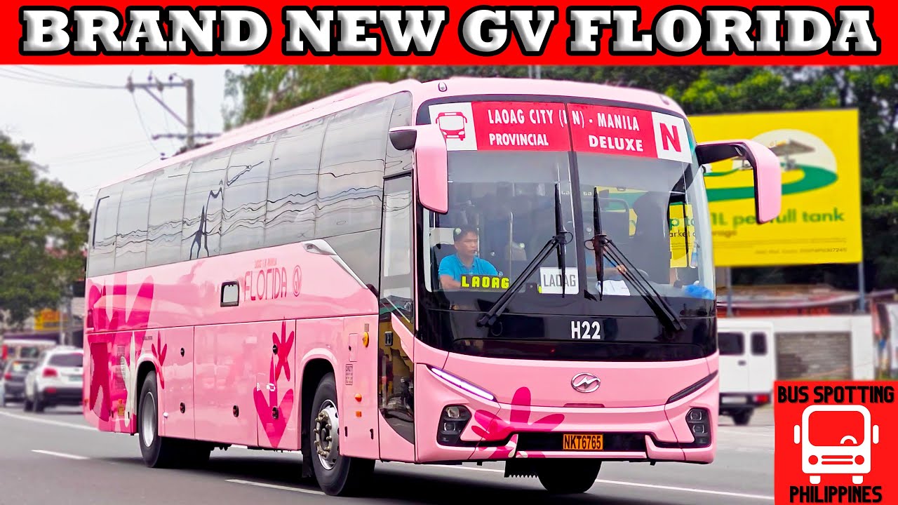 BRAND NEW LUXURY GV FLORIDA BUS!!! HIGER KLQ6126LY V12