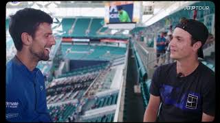 My Idol: Kecmanovic x Djokovic 🤩