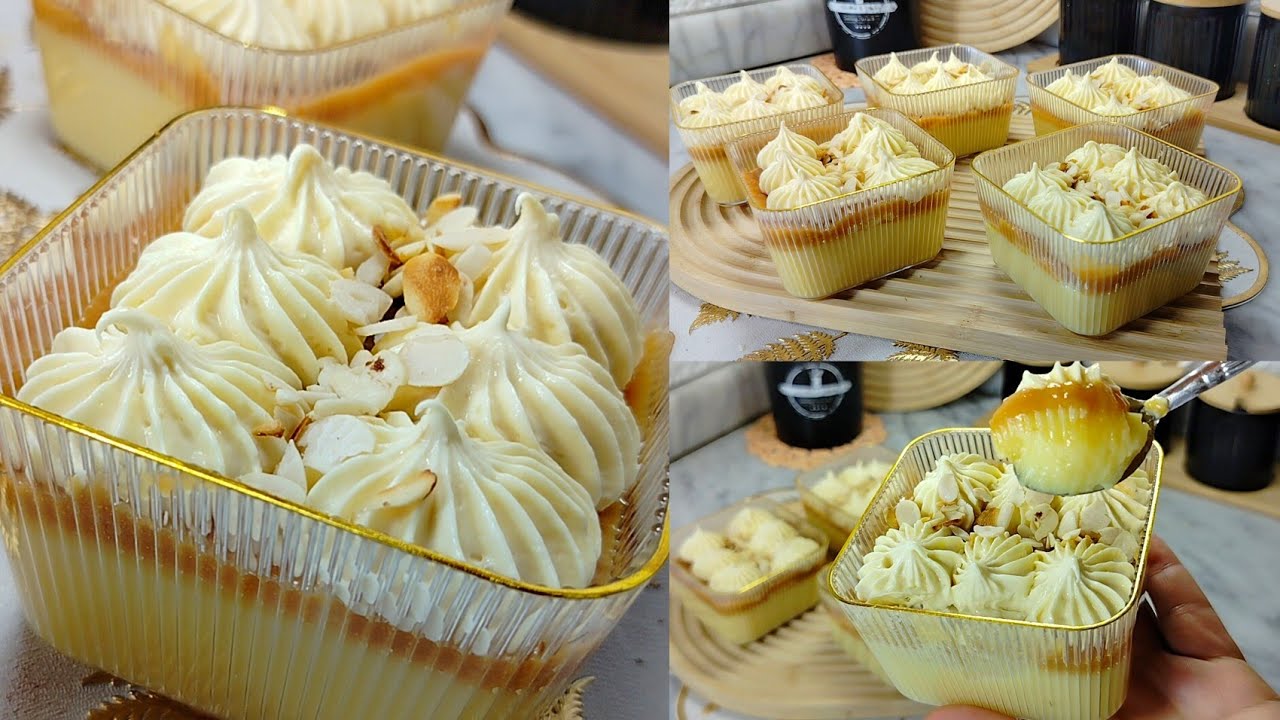 تحليات رمضان 2026🔥تحلية الكراميل لي عمري مانستغنى عليها⁉️قوام كريمي و البنة خيالية خبوها لشهر رمضان🌛