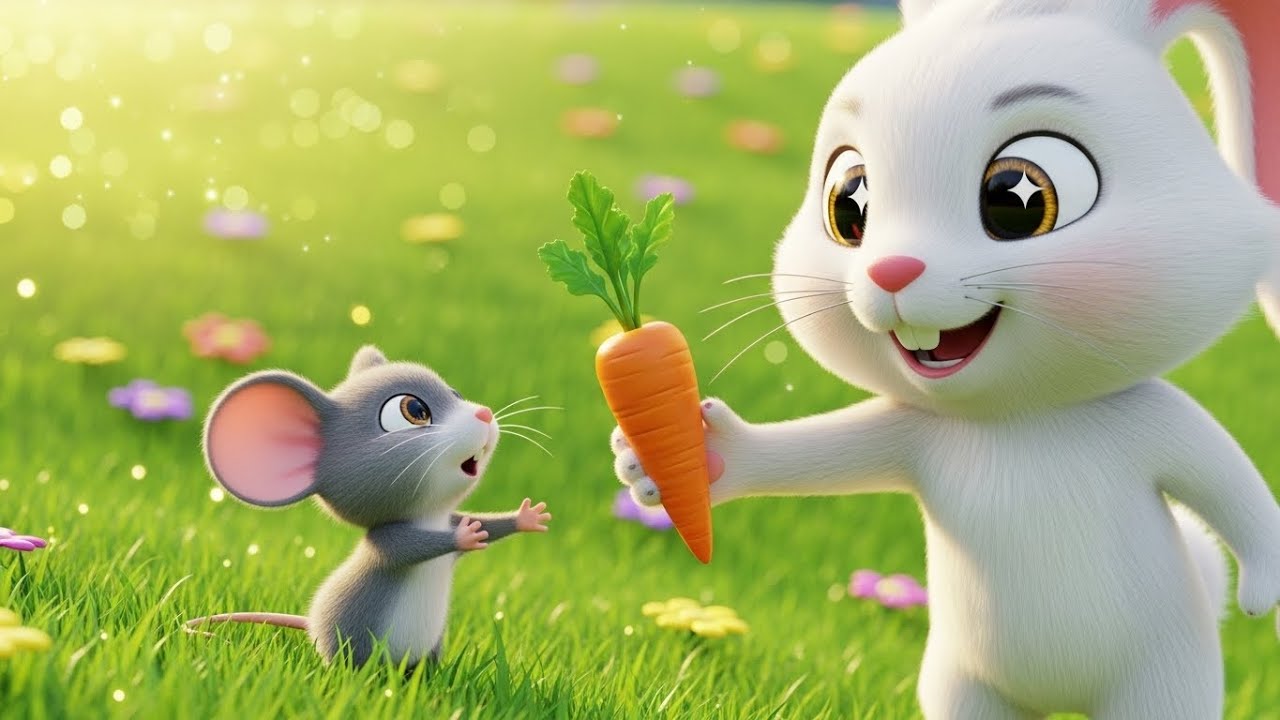 The Honest Little Bunny Story for Kids | Moral Story, Nursery Rhyme & Baby Music 🐰📖🎶