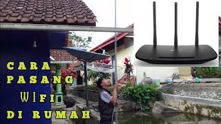 #WifinCara Pasang Wifi di Rumah  Wifi Murah Meriah  indihome