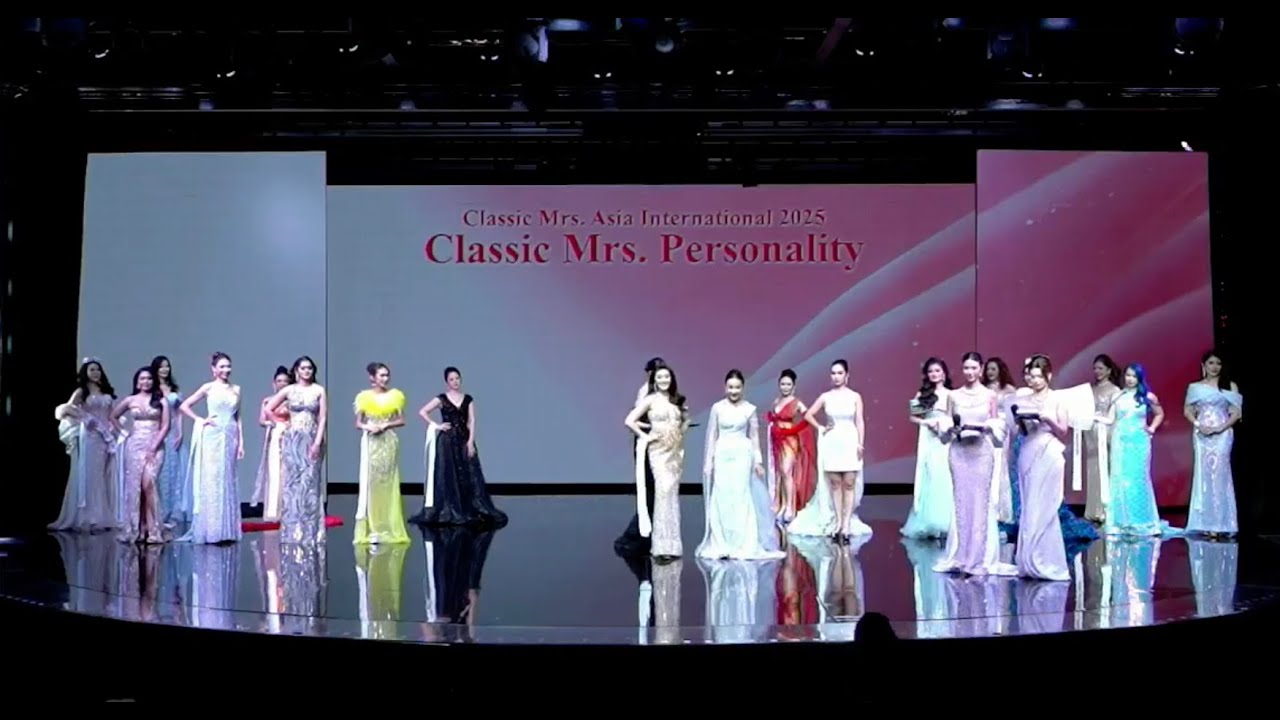 2025 Mrs. Asia International Pageant Grand Final - Subsidiary awards presentation