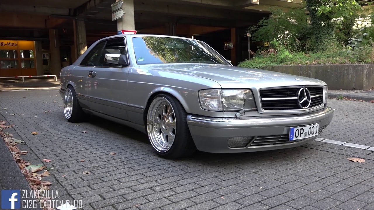 AutoBahn - Mercedes 560 SEC (1987) - POV | 100-200 km/h | Vmax