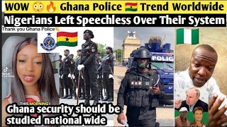 WOW 😳🔥 Ghana Police 🇬🇭 Trend Worldwide — Nigerians🇳🇬 Left Speechless Over Their System