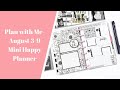 Plan with Me- August 3-9, 2020- Mini Happy Planner