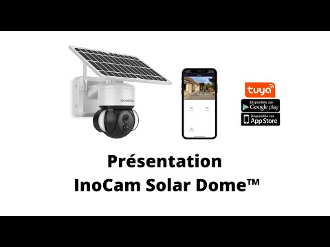 InoCam Solar Dome™ Solar Powered Outdoor Camera