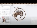 Tutorial #45 – How to Craft a Bold Cowboy Riding Through a Checker Ring Digital Art | DPIXXI