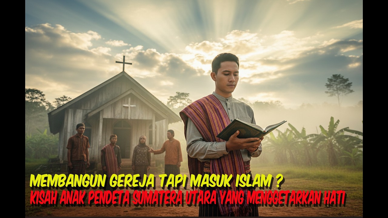 MEMBANGUN GEREJA TAPI MASUK ISLAM ? KISAH ANAK PENDETA SUMATERA UTARA YANG MENGGETARKAN HATI