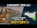 Battle of Ecnomus (256 BC) - Largest Naval Battle in History