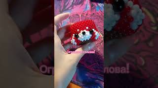 Большая красная панда! ❤️🐼 #bead #бисер #бисероплетение #амигурумиизбисера #амигуруми #handmade